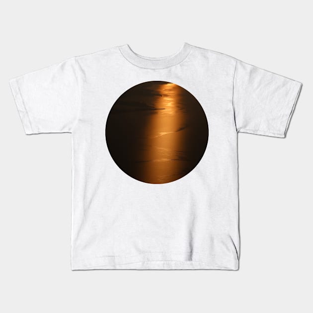 Sun Reflections High Above Edinburgh Kids T-Shirt by KaSaPo